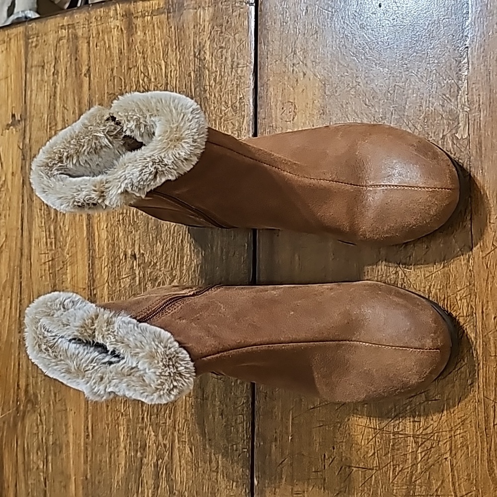 S:10.5w Softwalk Helena Leather Boots - Picture 3 of 14